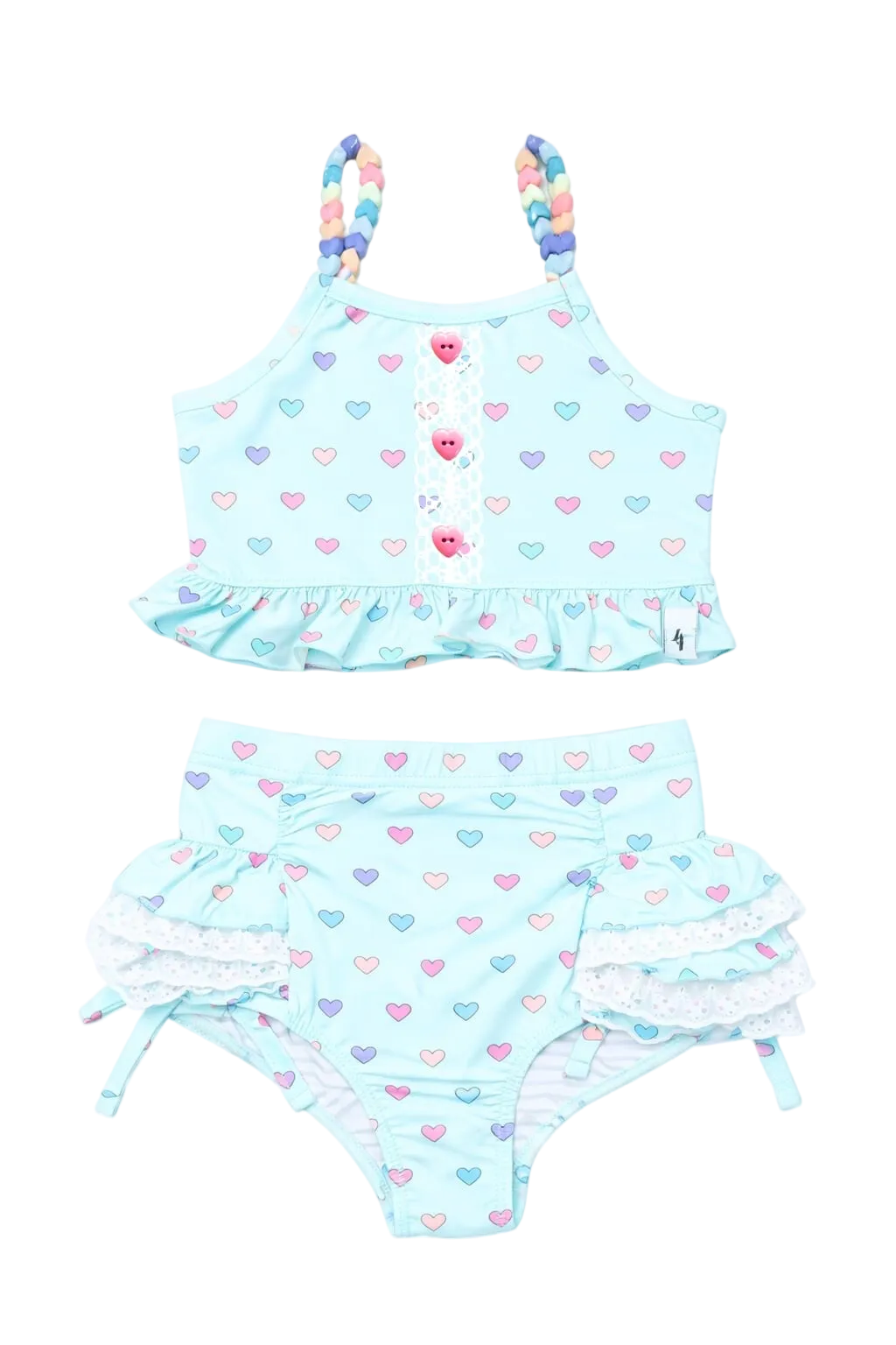 PREORDER* Beaded Candyland High Waisted Bikini – Zulily