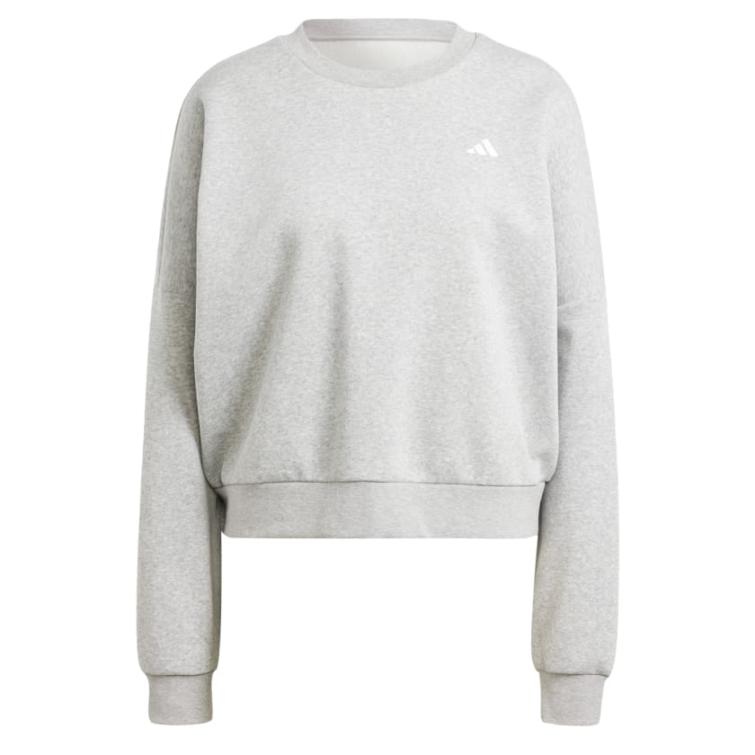 Medium Grey Heather / White-