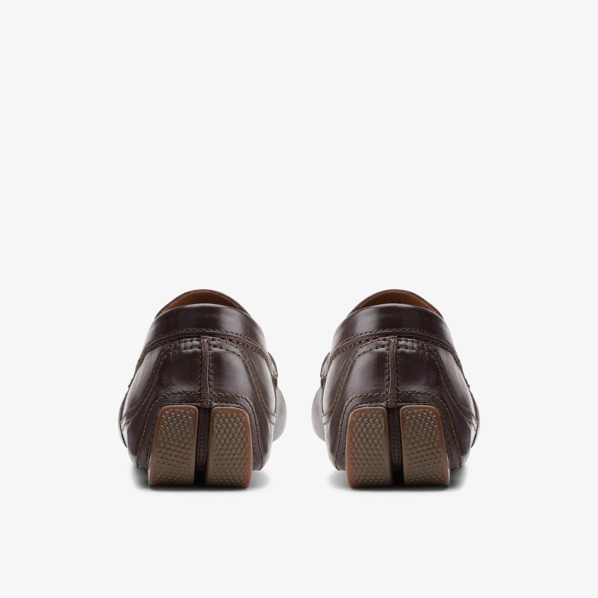 Mens Clarks Markman Plain - Dark Brown