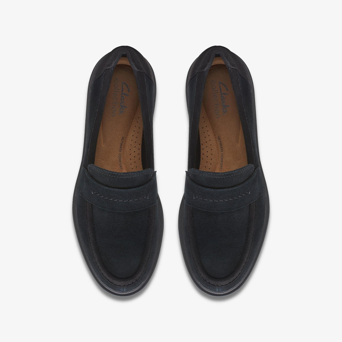 Womens Clarks Calla Ease - Black Suede