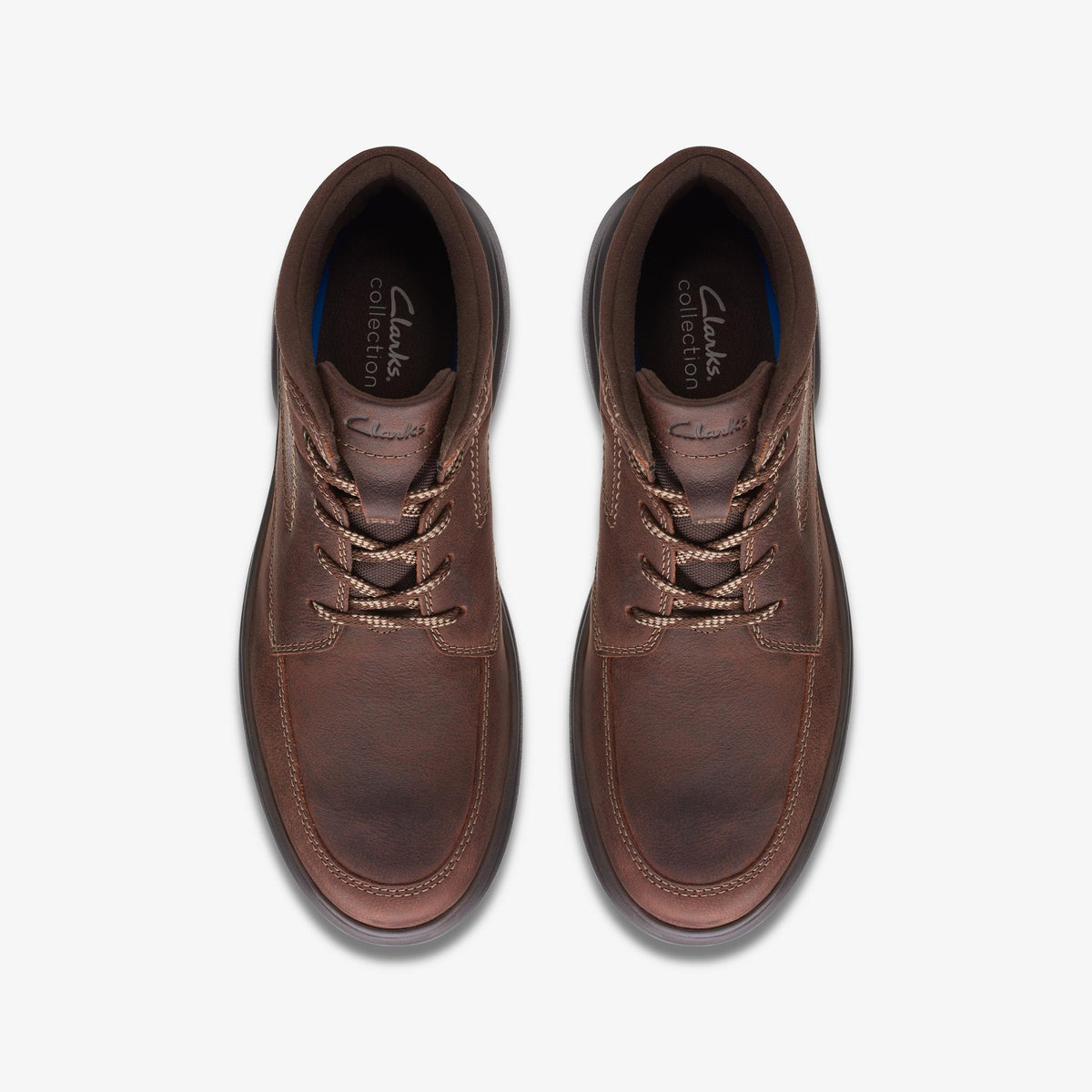 Mens Clarks Bradley Mid - Brown