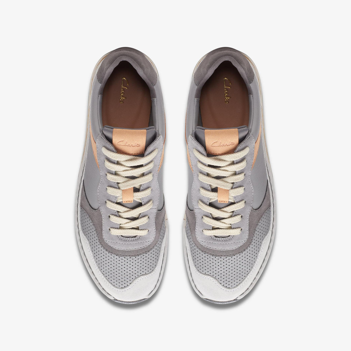 Mens Clarks Craft Run Tor - Grey