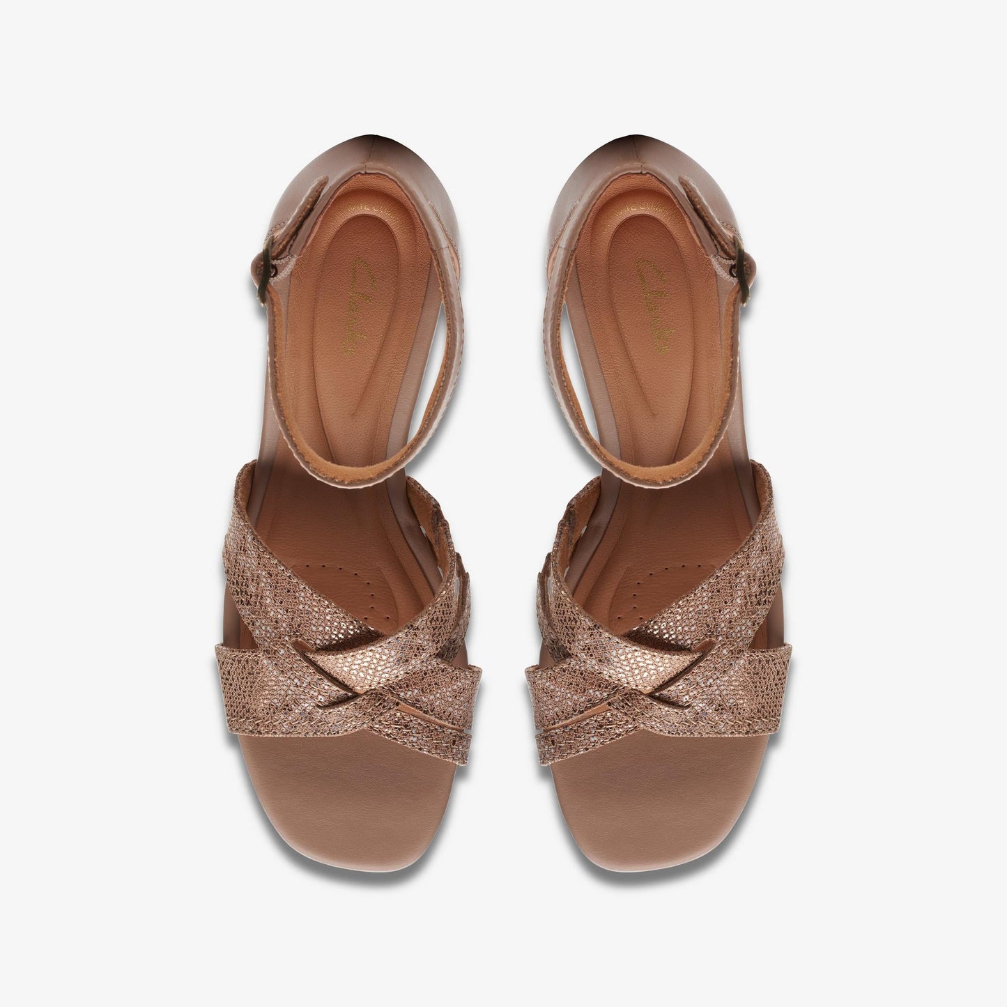 Womens Clarks Cielo Charm - Praline Leather