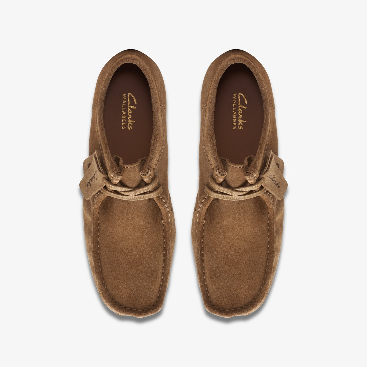 Clarks Mens Wallabee Evo - Dark Sand Suede