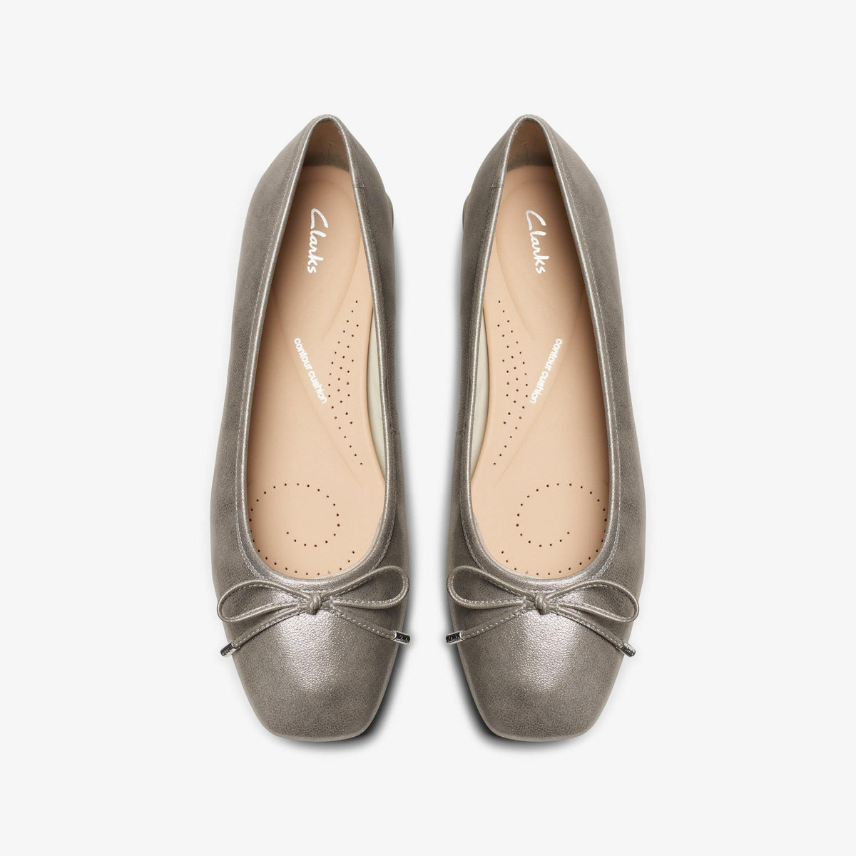 Womens Clarks Ubree15 - Metallic Leather