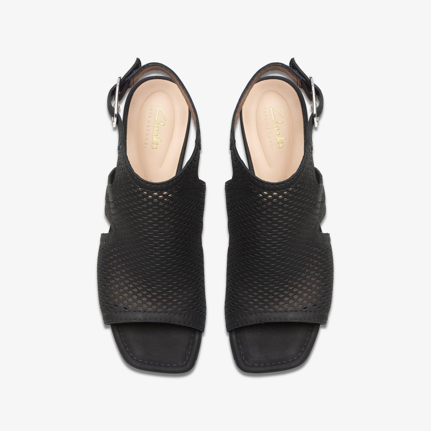 Womens Clarks Siara 65 Flow - Black Nubuck