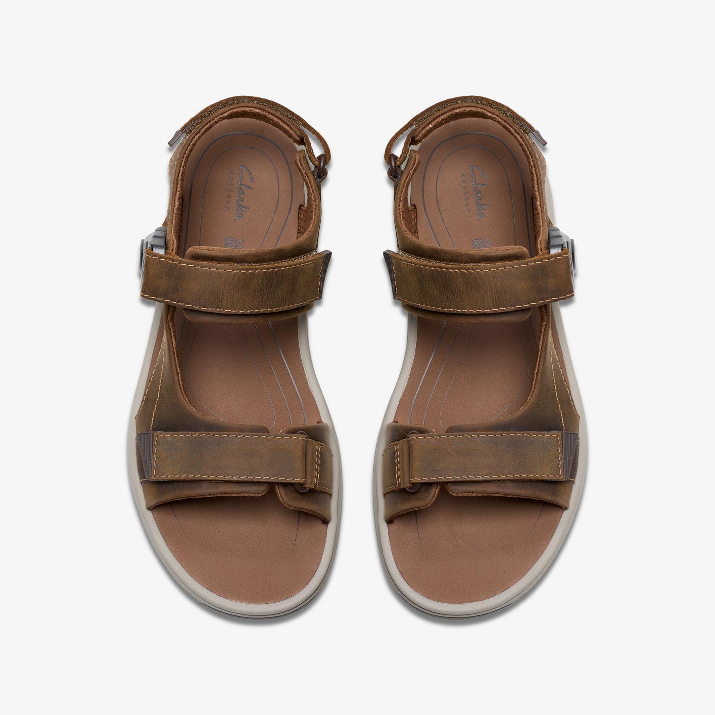 Mens Clarks Saltway Trail - Light Tan