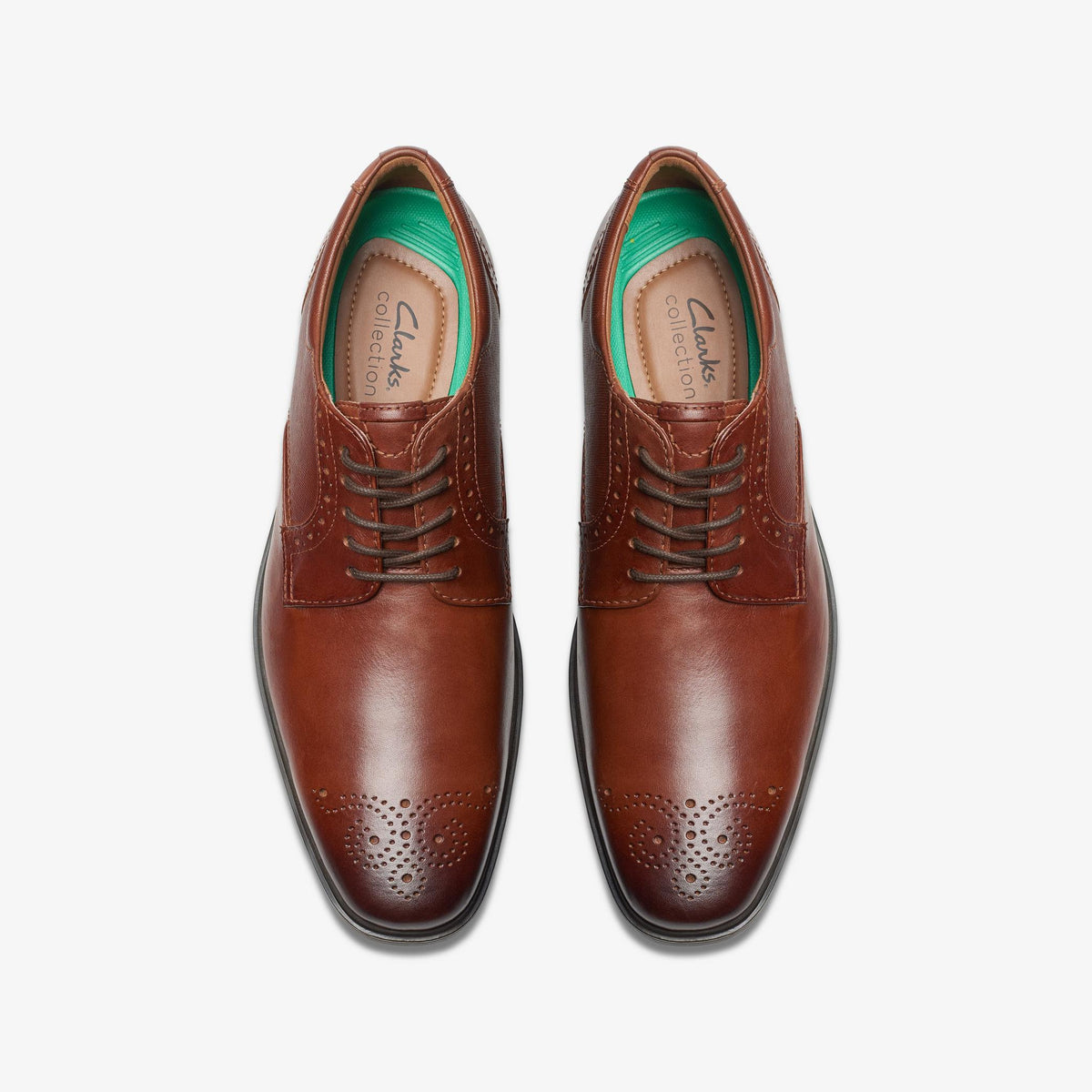 Mens Clarks Clarkslite Tie - Tan