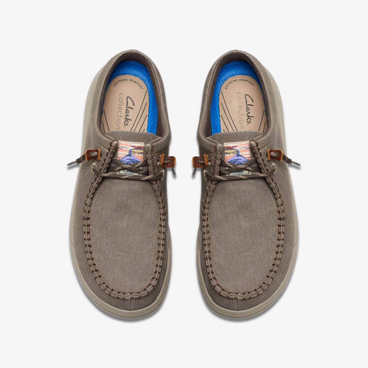 Mens Clarks Driftlite Surf - Taupe Interest