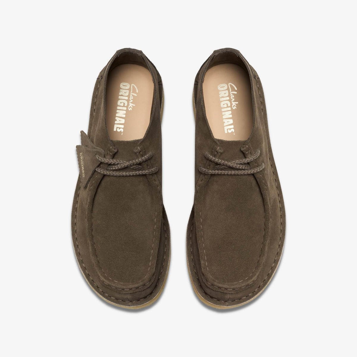 Mens Clarks Desert Nomad - Mole Grey Suede