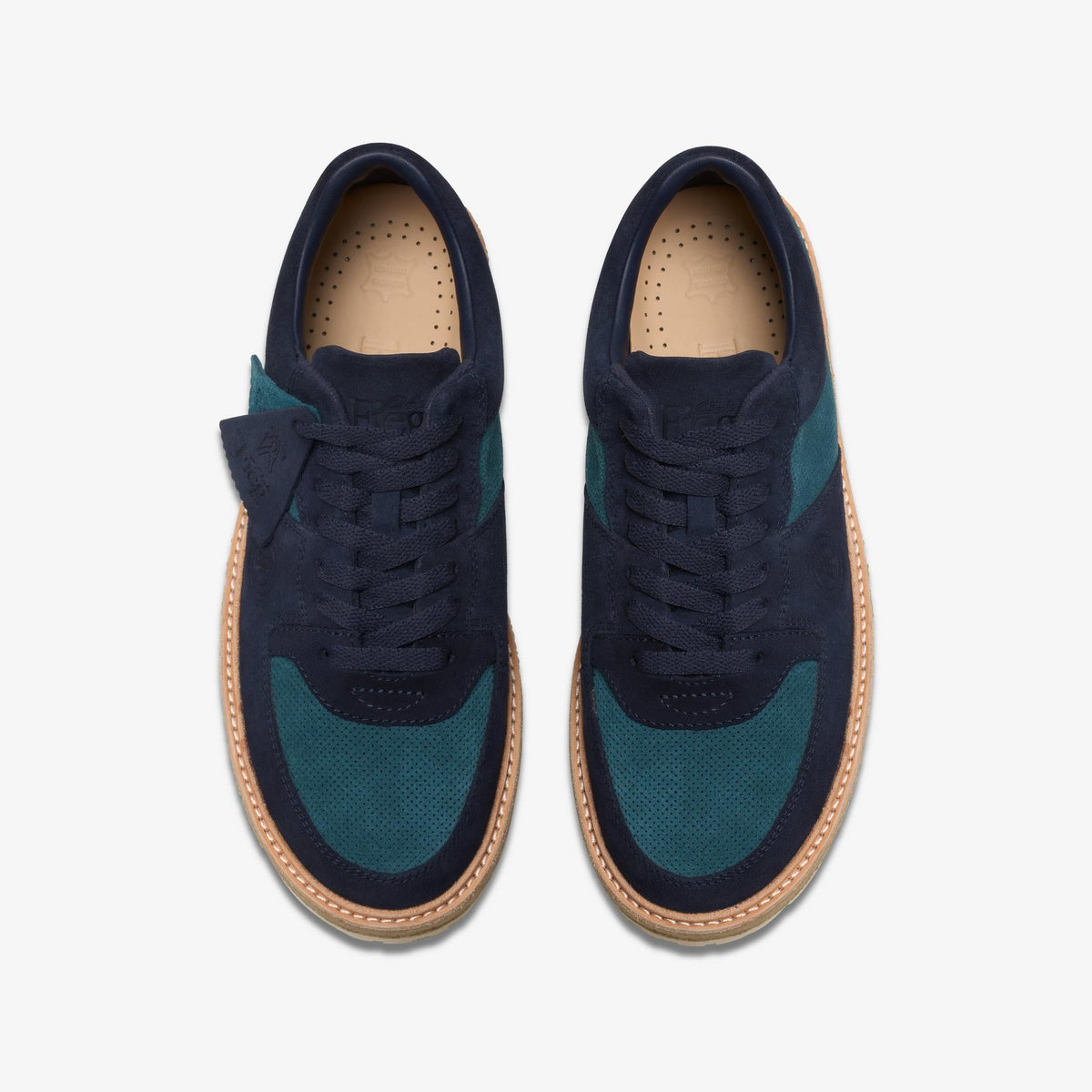 Mens Clarks Ronnie Fieg Sandford 2 - Carbon/Stargazer