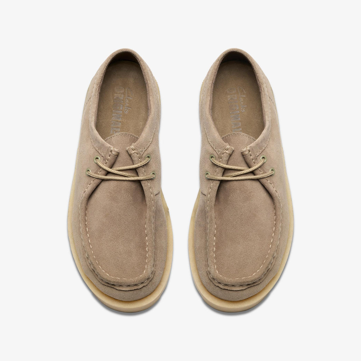 Mens Clarks Meare Walla 'smoke Grey Suede'
