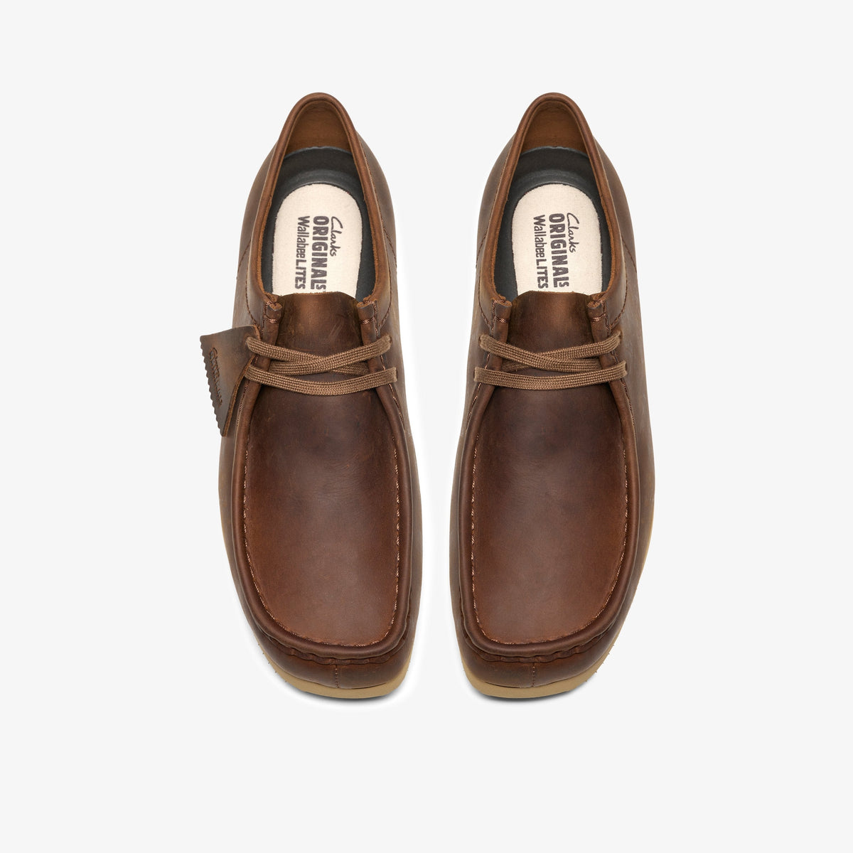 Clarks Mens Wallabee Lite - Beeswax