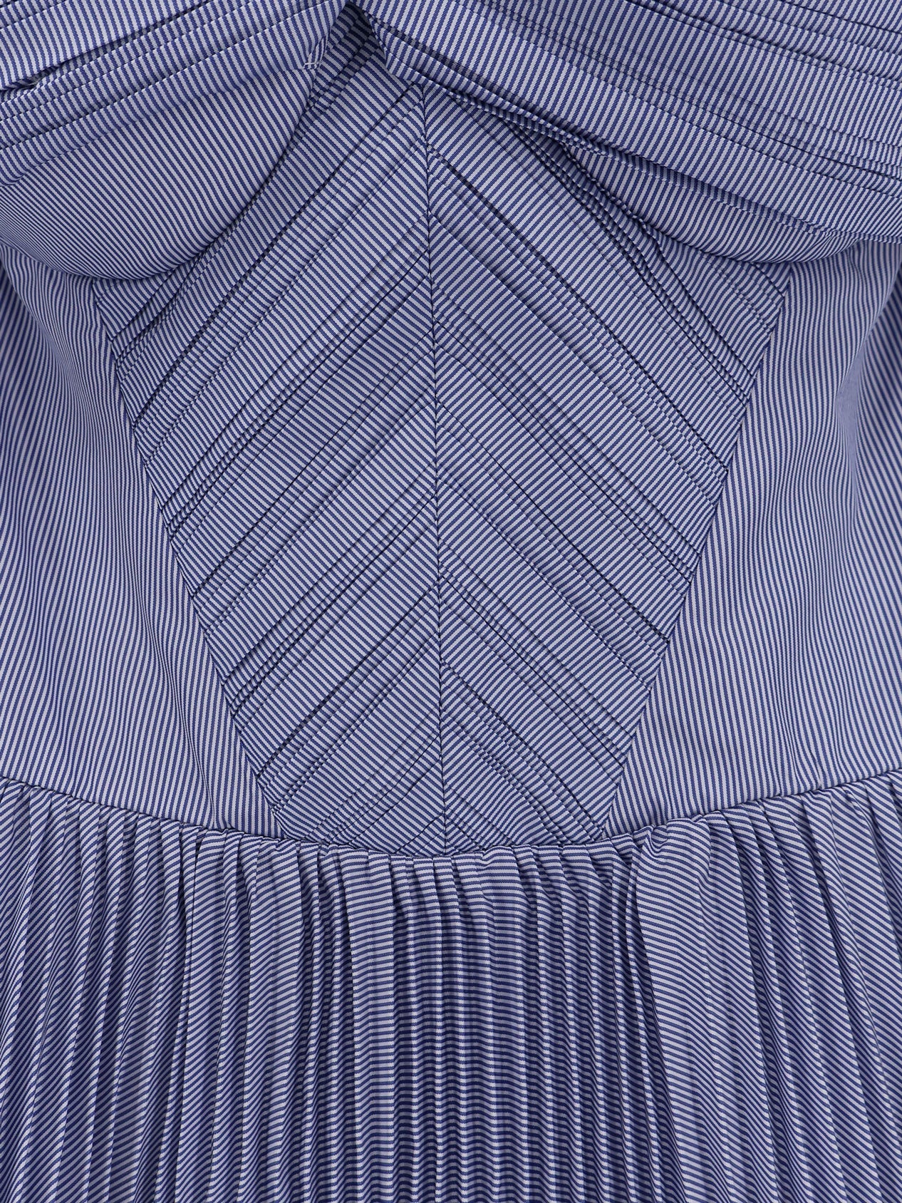 Dress Pleated Blue