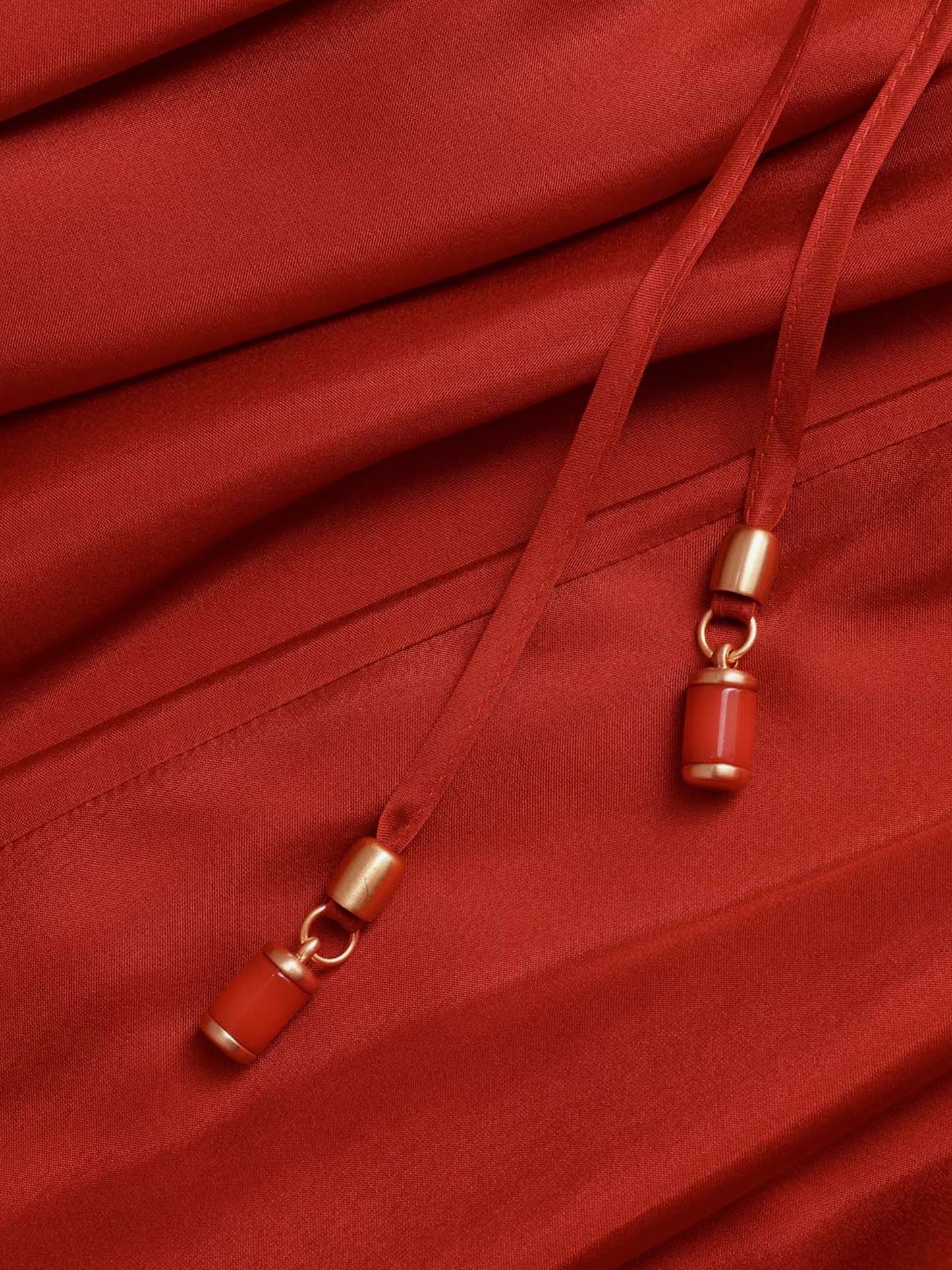 Dress Indra Silk Red