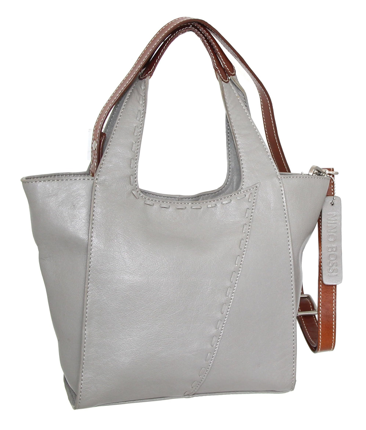 Nino Bossi Chiara Small Satchel - Stone