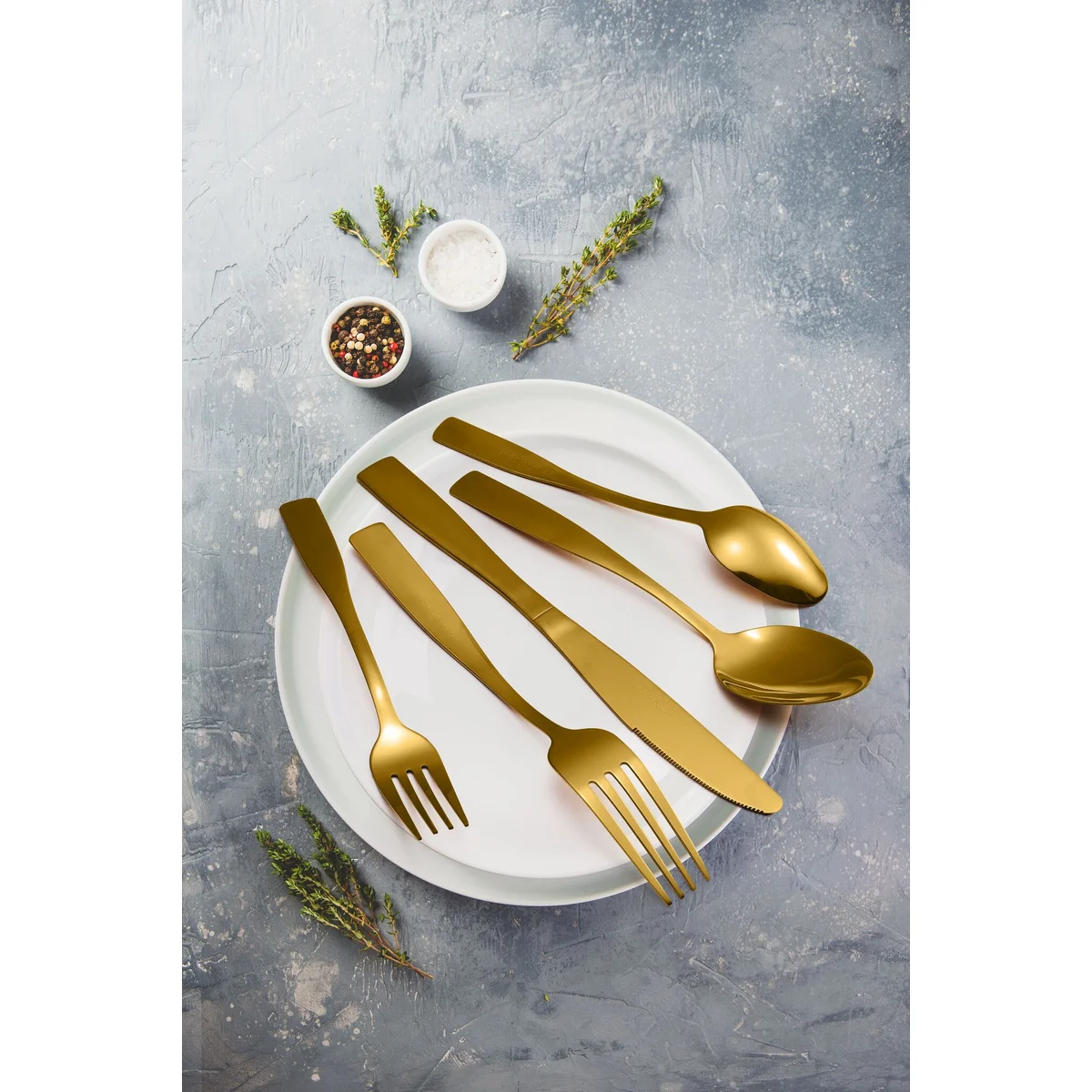 40 Piece Stainless Steel Silverware Set for 8