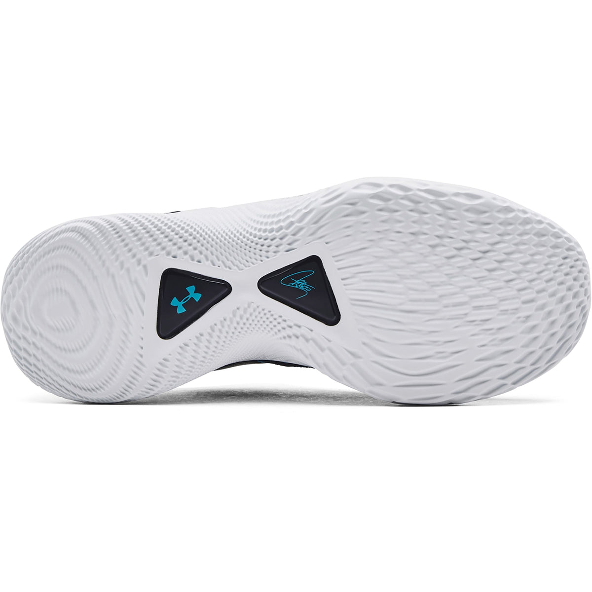 Under Armour Mens Curry Flow 9 - White/Midnight Navy/Midnight Navy