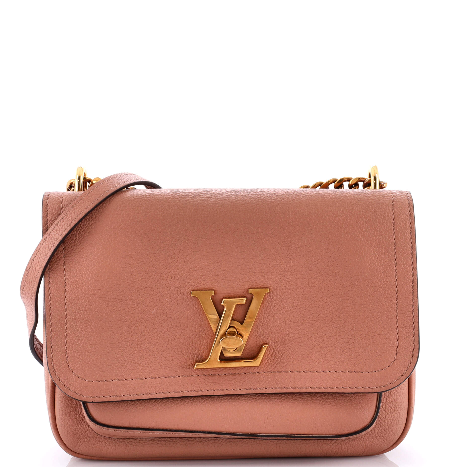 Pre-Loved Louis Vuitton Lockme Chain Bag Leather – Zulily