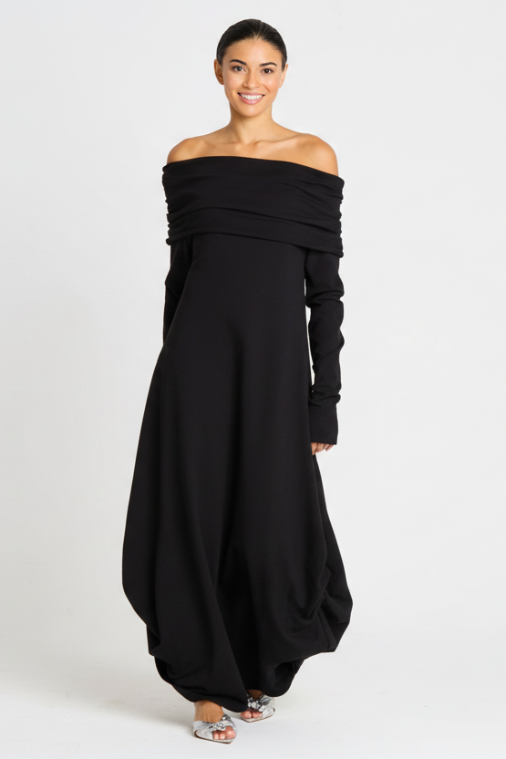 French Terry Curtain Dress