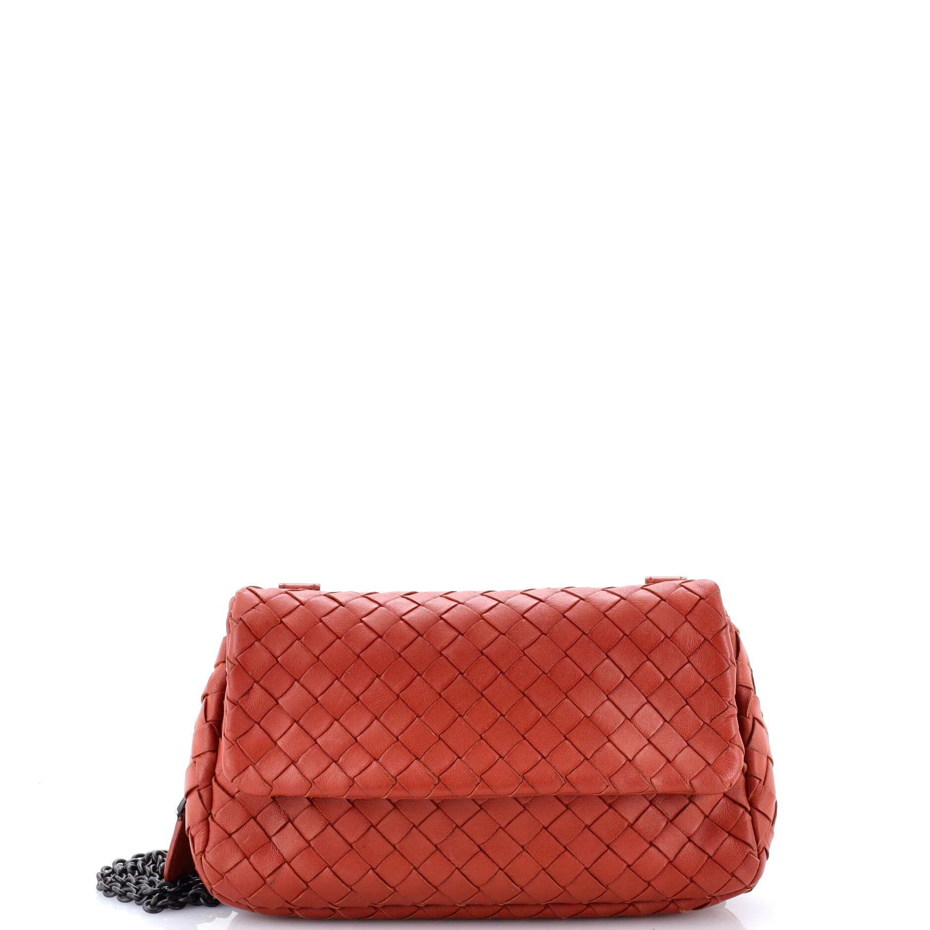 Pre-Loved Bottega Veneta Expandable Chain Crossbody Bag