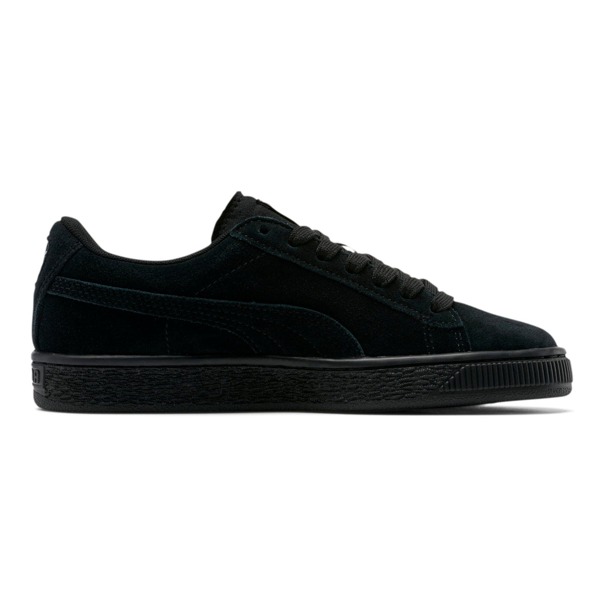 Puma Youth Suede Jr 'Classic Black' Sneakers