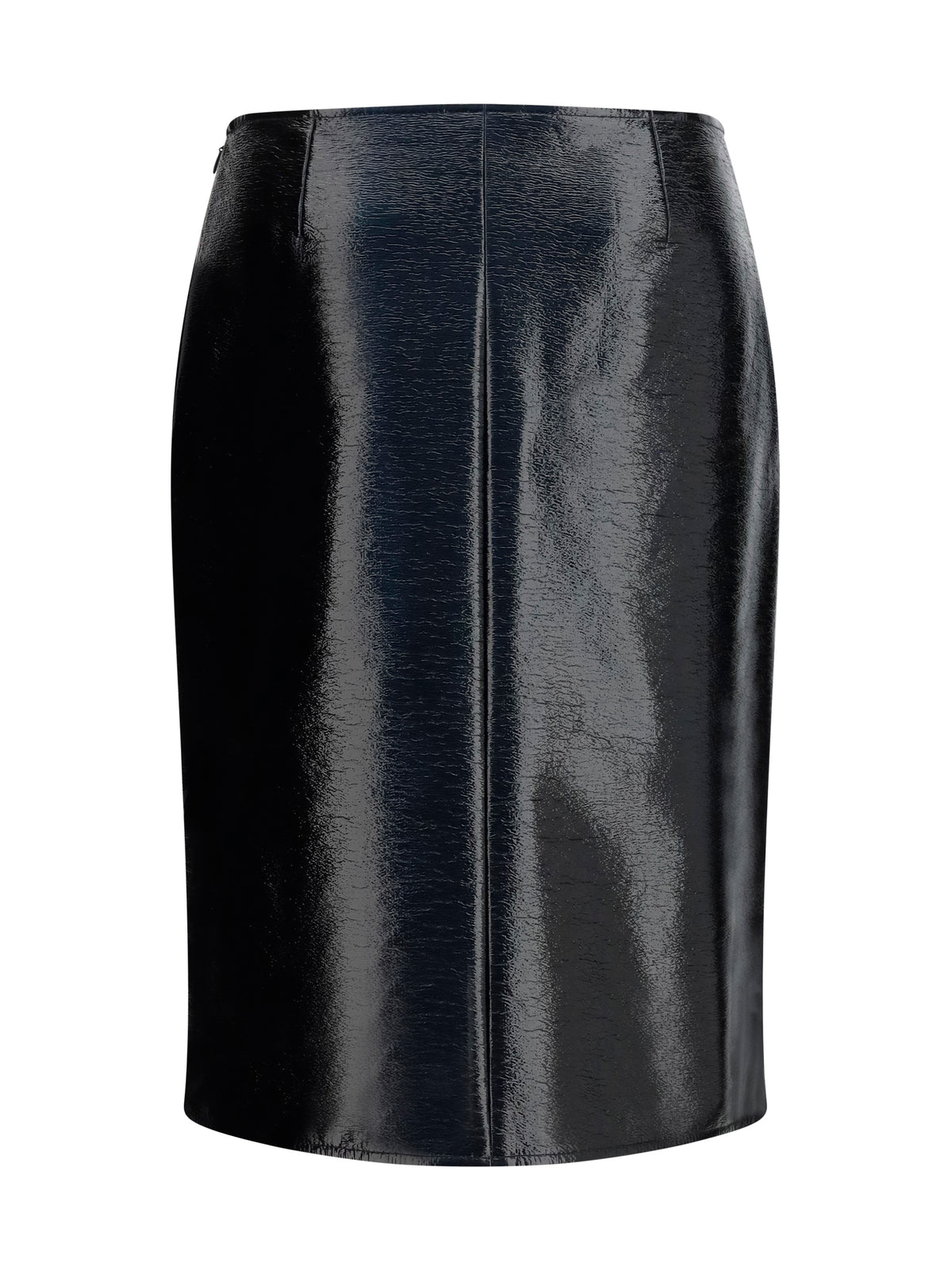 Skirt Vinyl Midi Black