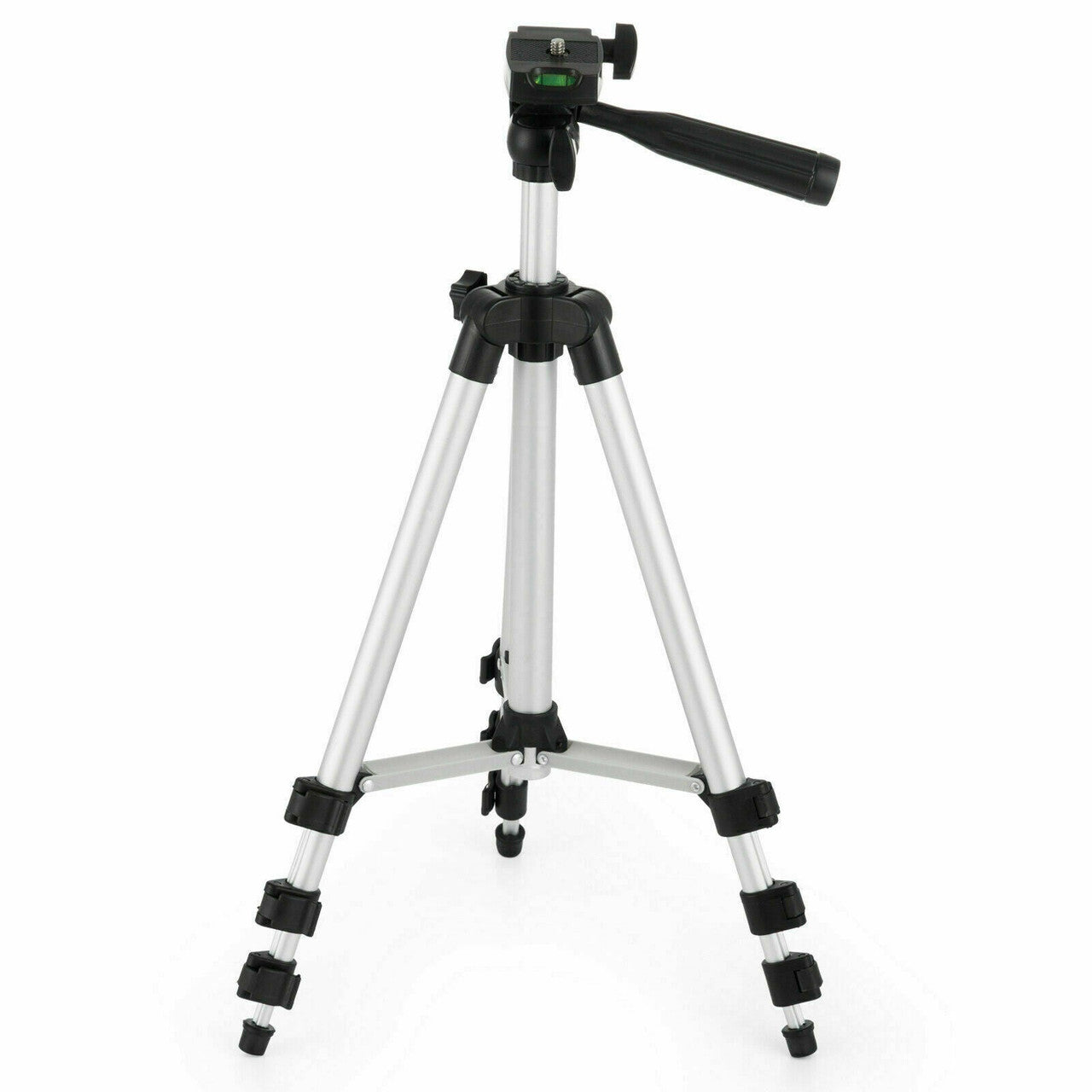 Prime Goods Professional Camera Tripod Stand Holder Mount for iPhone Samsung Cell Phone+ Bag - Black
