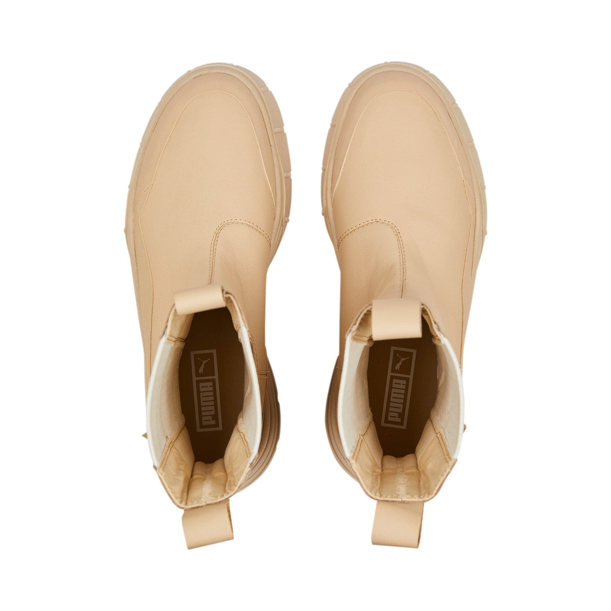 Puma Womens Mayze Stack Chelsea Boot Light Sand
