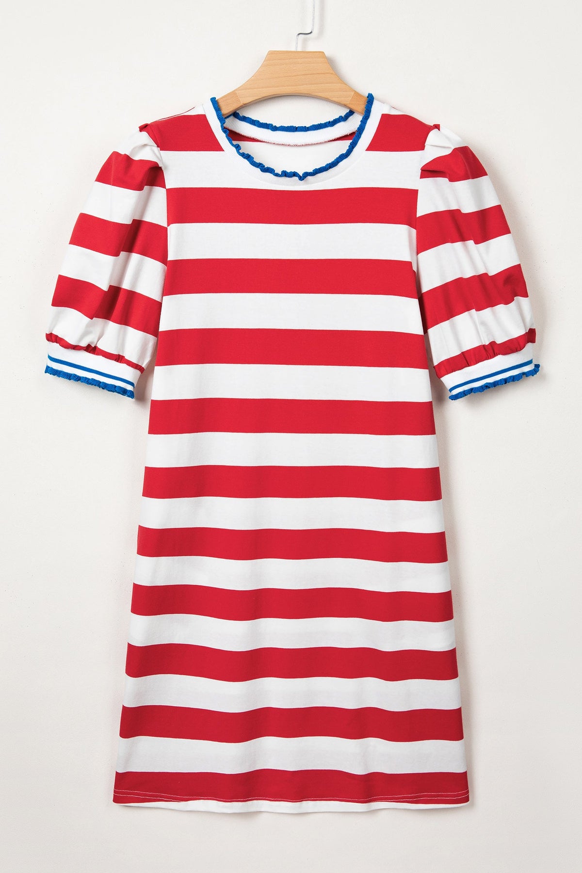 Threaded Pear Miriam Sleeve Shift Mini Dress