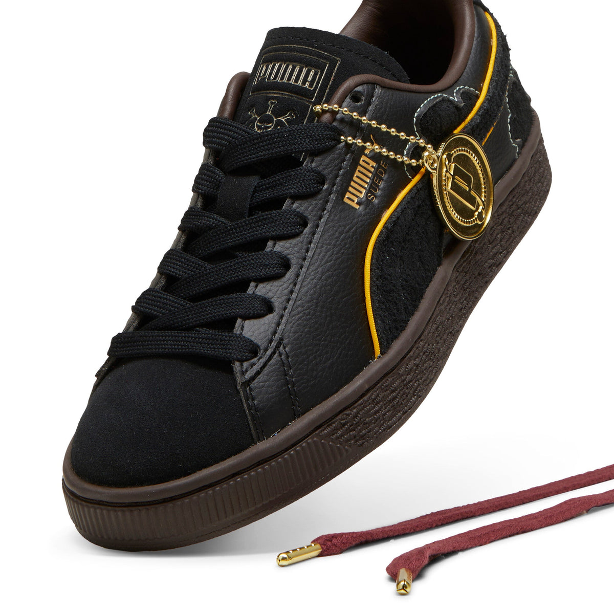 Puma Grade School Suede 1 Piece Blackbeard