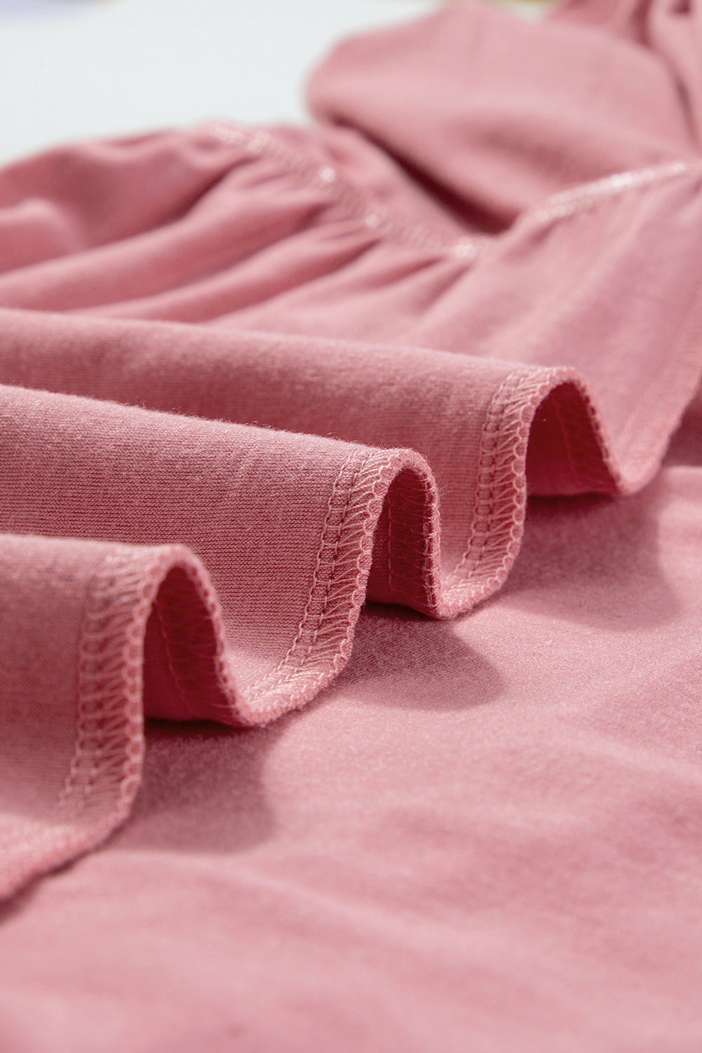 Kelsey Textured Flutter Sleeve Ruffled Maxi Dress - Threaded Pear