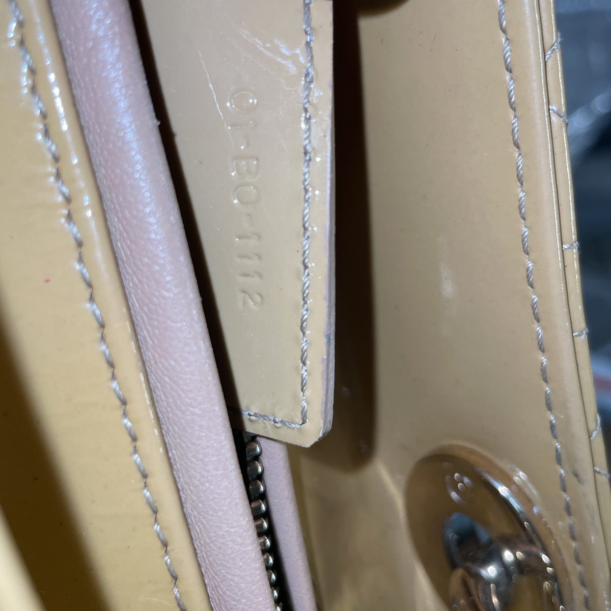 Lady Dior Bag Cannage Quilt Patent Medium