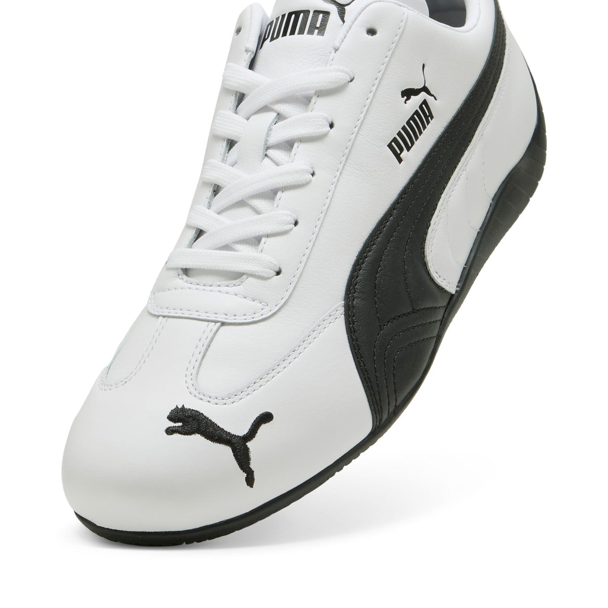 Puma Mens Speedcat Leather White Black