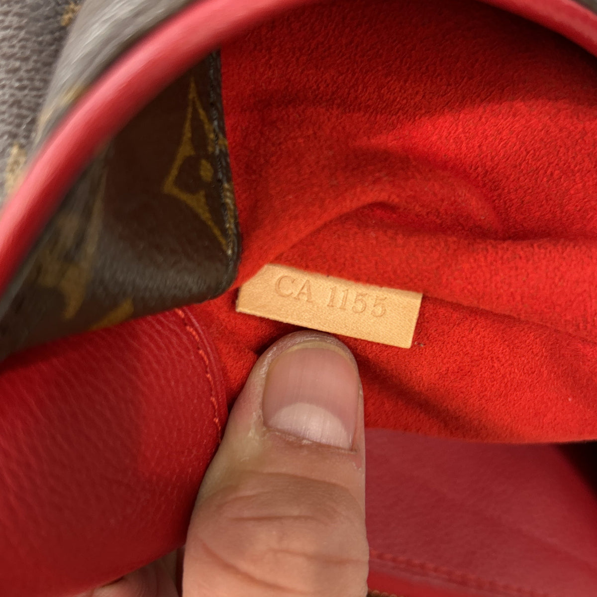 Pallas Tote Monogram Canvas with Leather