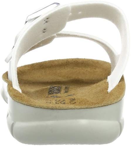 Birkenstock Unisex Bilbao Birko Flor White