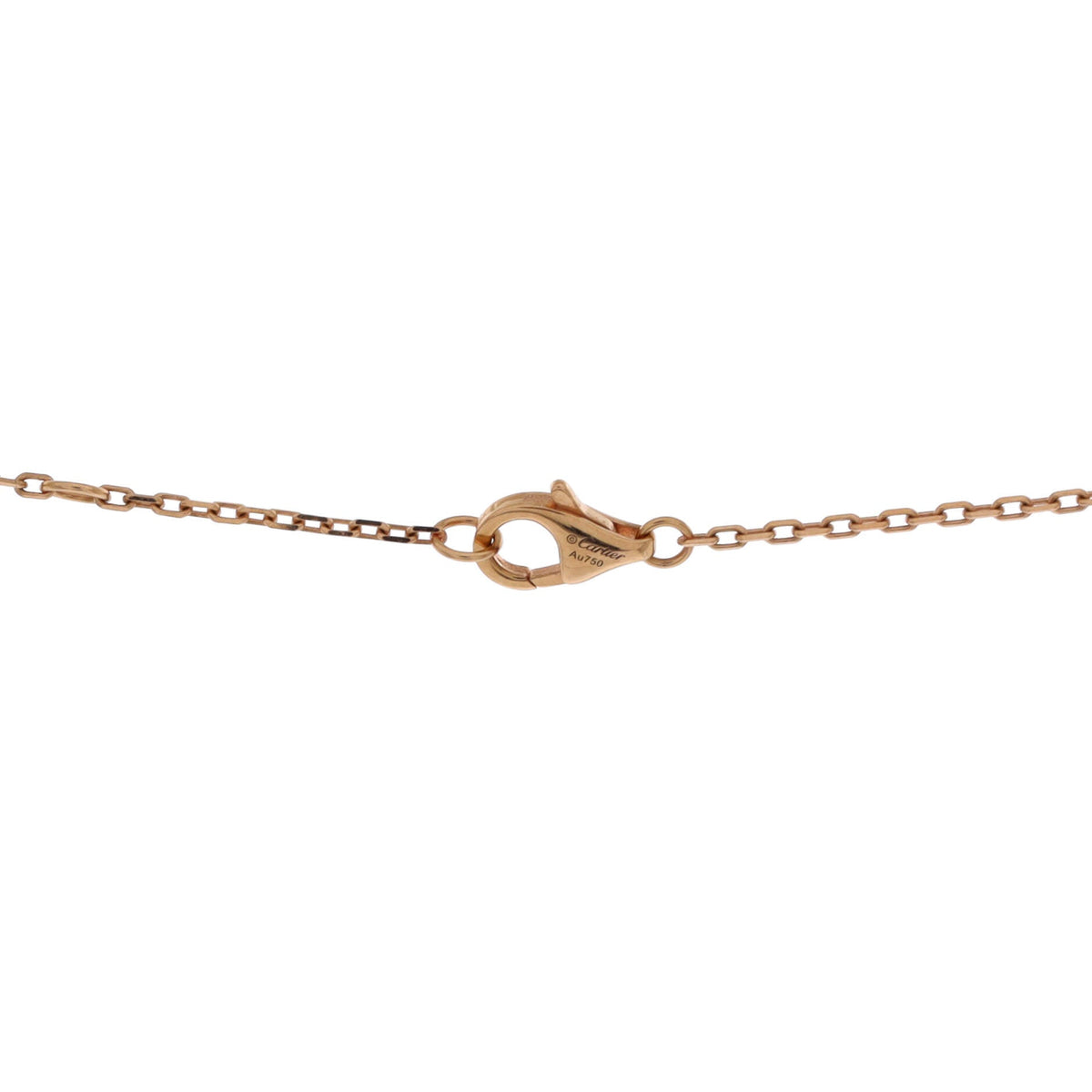 Juste un Clou Pendant Necklace 18K Rose Gold with Diamonds