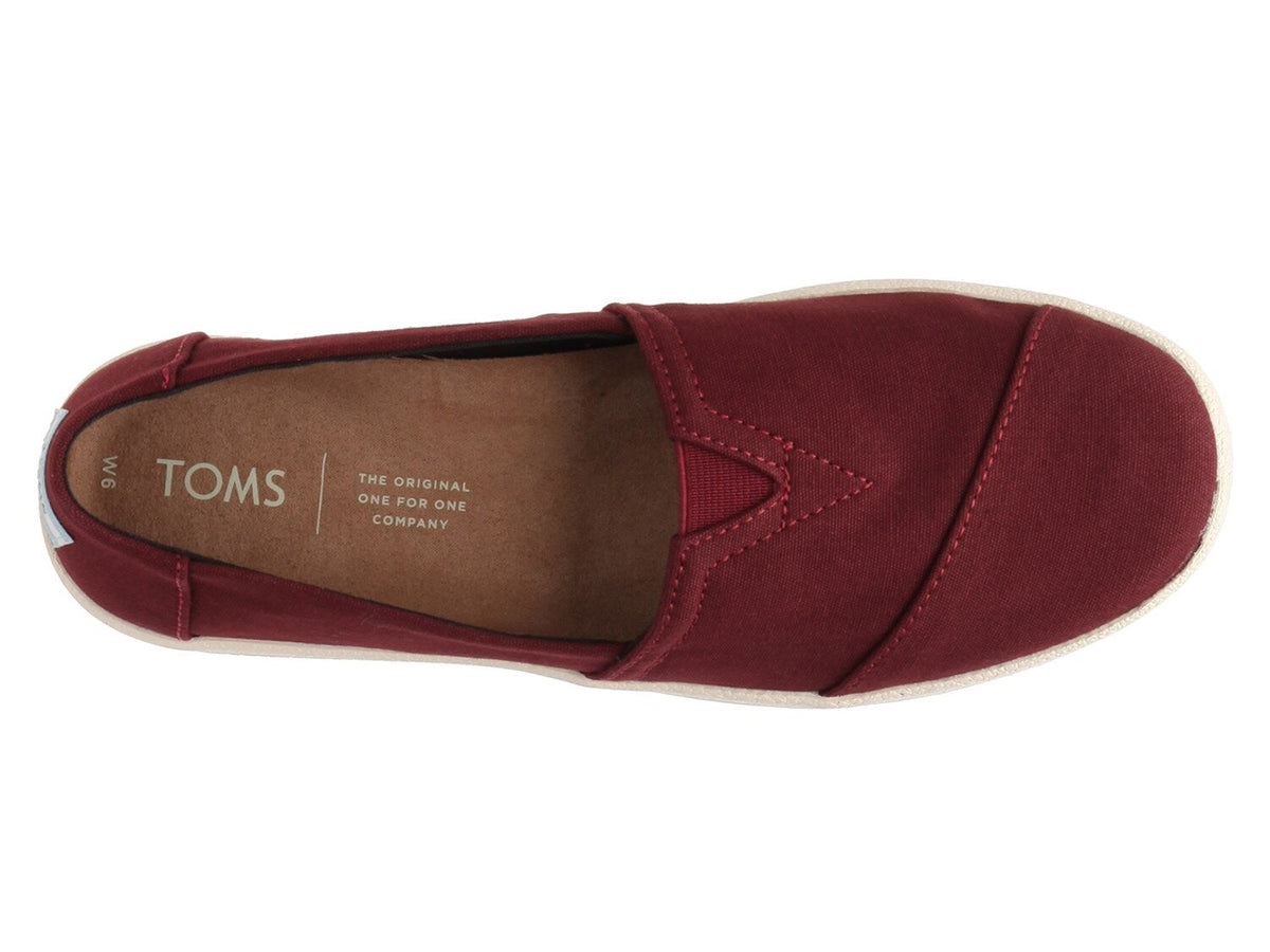 Toms Women's Avalon - Raisin Canvas
