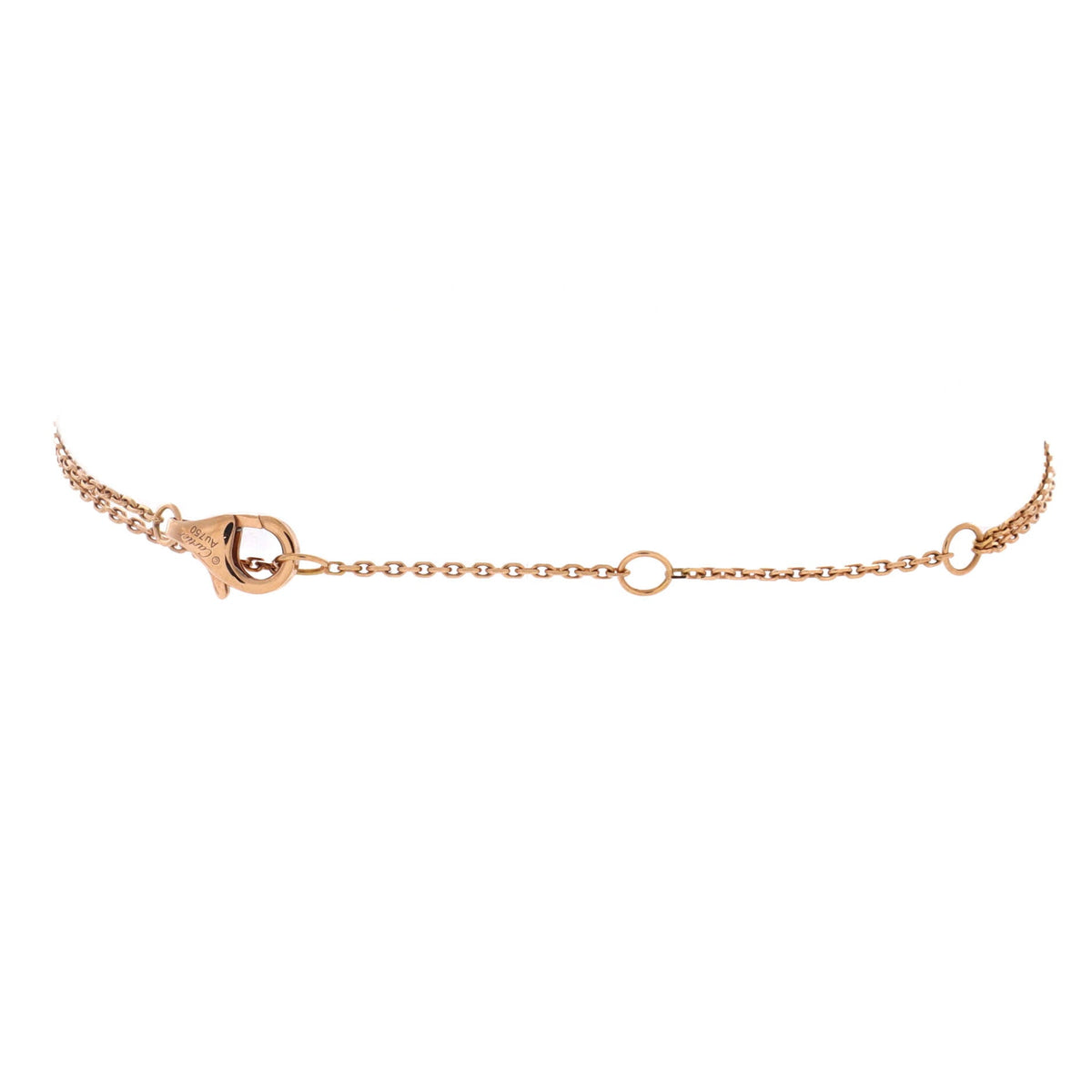 Trinity Chain Bracelet 18K Tricolor Gold