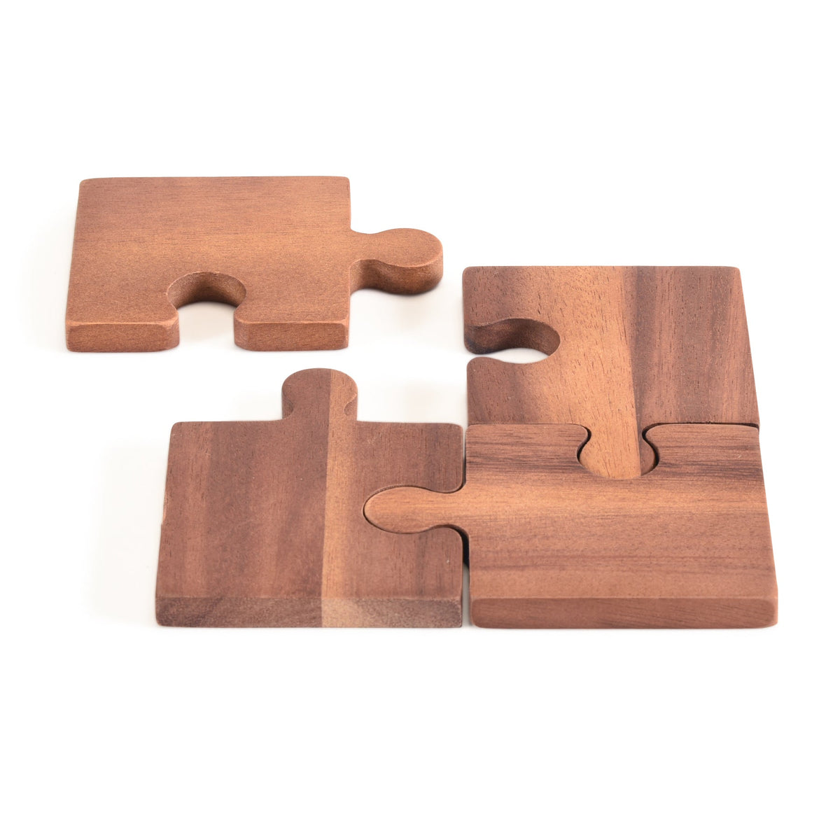 Kalmar Home Puzzle Piece Coasters - Set of 4
