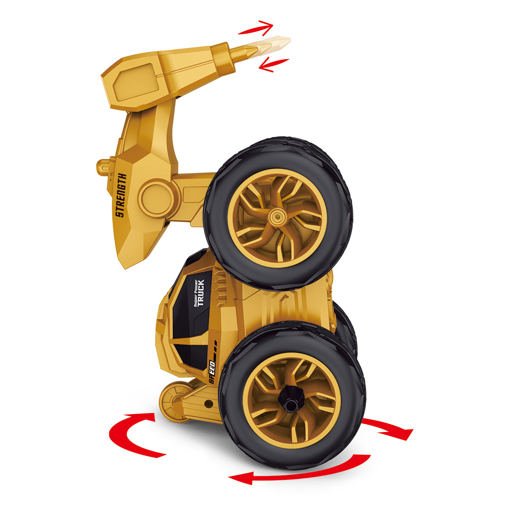 R.C 360 Degree Stunt Drilling Machine Truck
