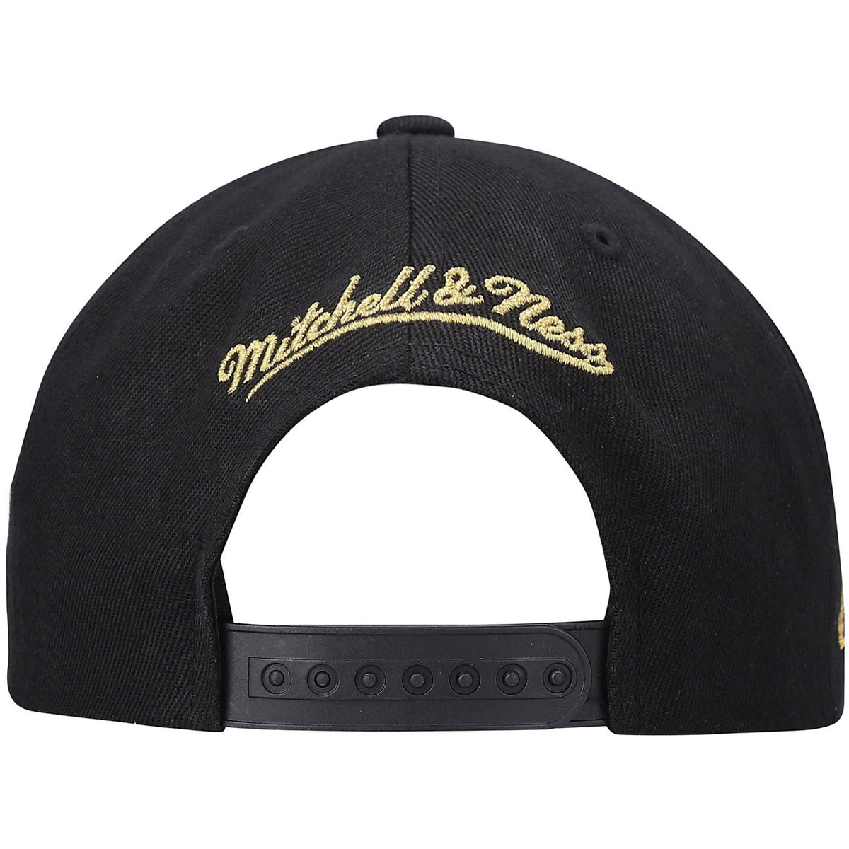 Mitchell & Ness Men's NBA 75Th Gold Snapback Lakers Snapback Caps