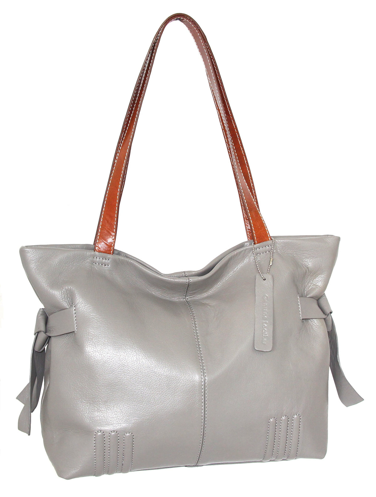 Nino Bossi Handbags Amirah Satchel - Stone