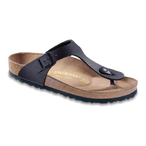 Birkenstock Gizeh Sandals Birko-Flor Black 43 Regular/Wide