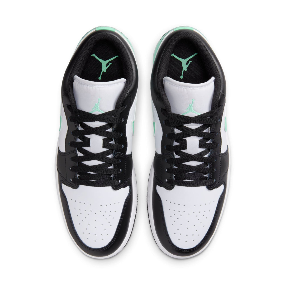 Air Jordan Men's Retro 1 Low 'Green Glow' Sneakers