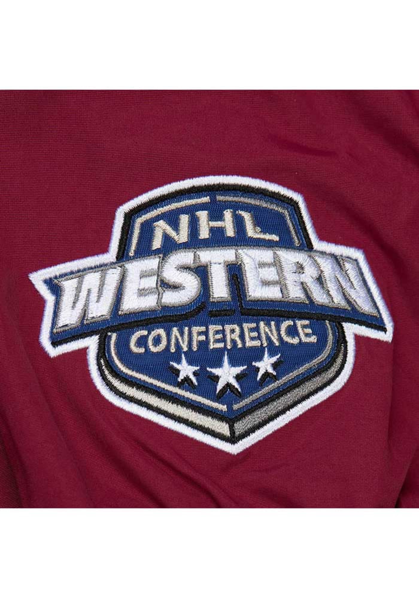 Mitchell & Ness Men's NHL Classic Nylon Pullover Current Logo Avalanche Pullovers