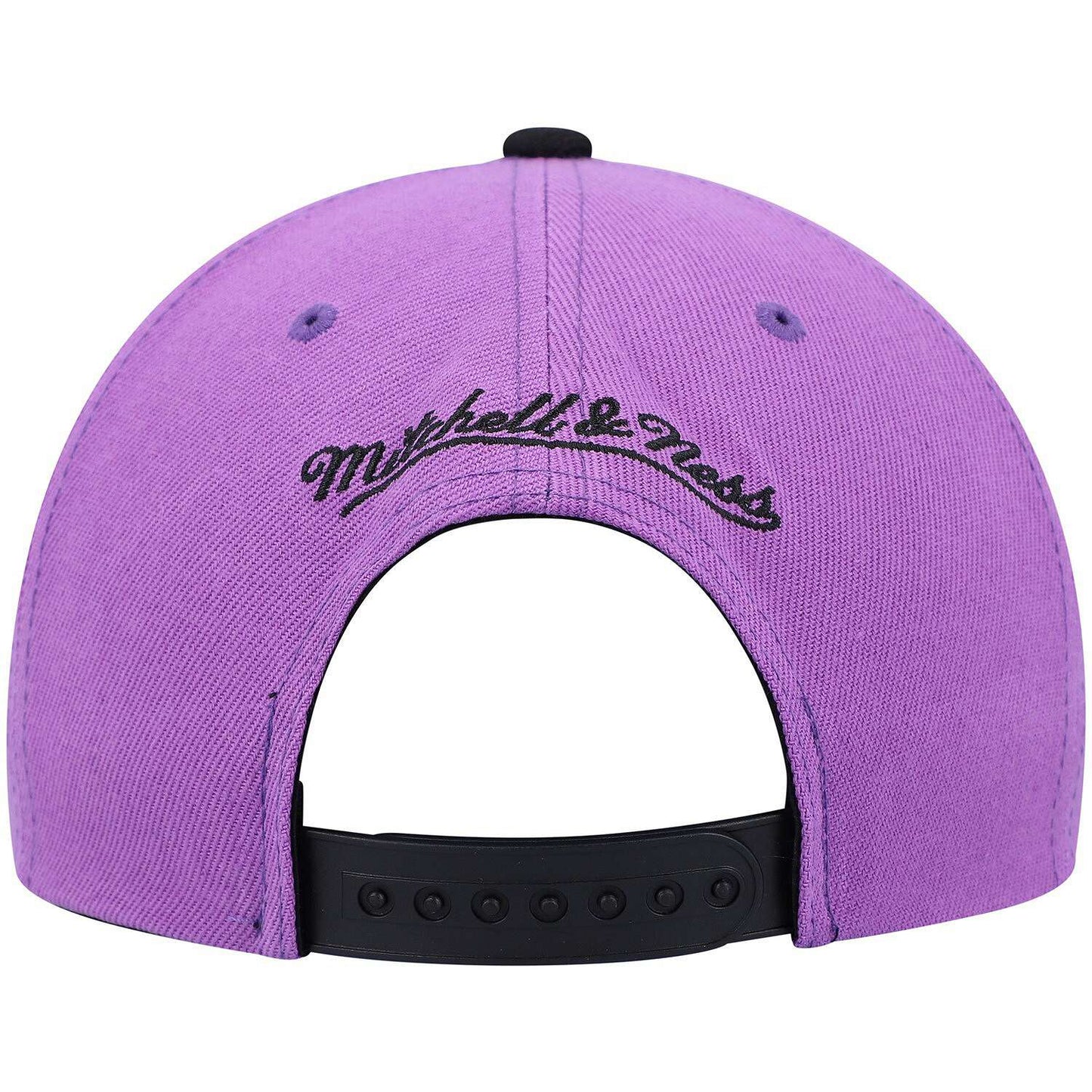 Men's Mitchell & Ness NBA Side Core 2.0 Snapback Hwc Raptors - Purple-Black