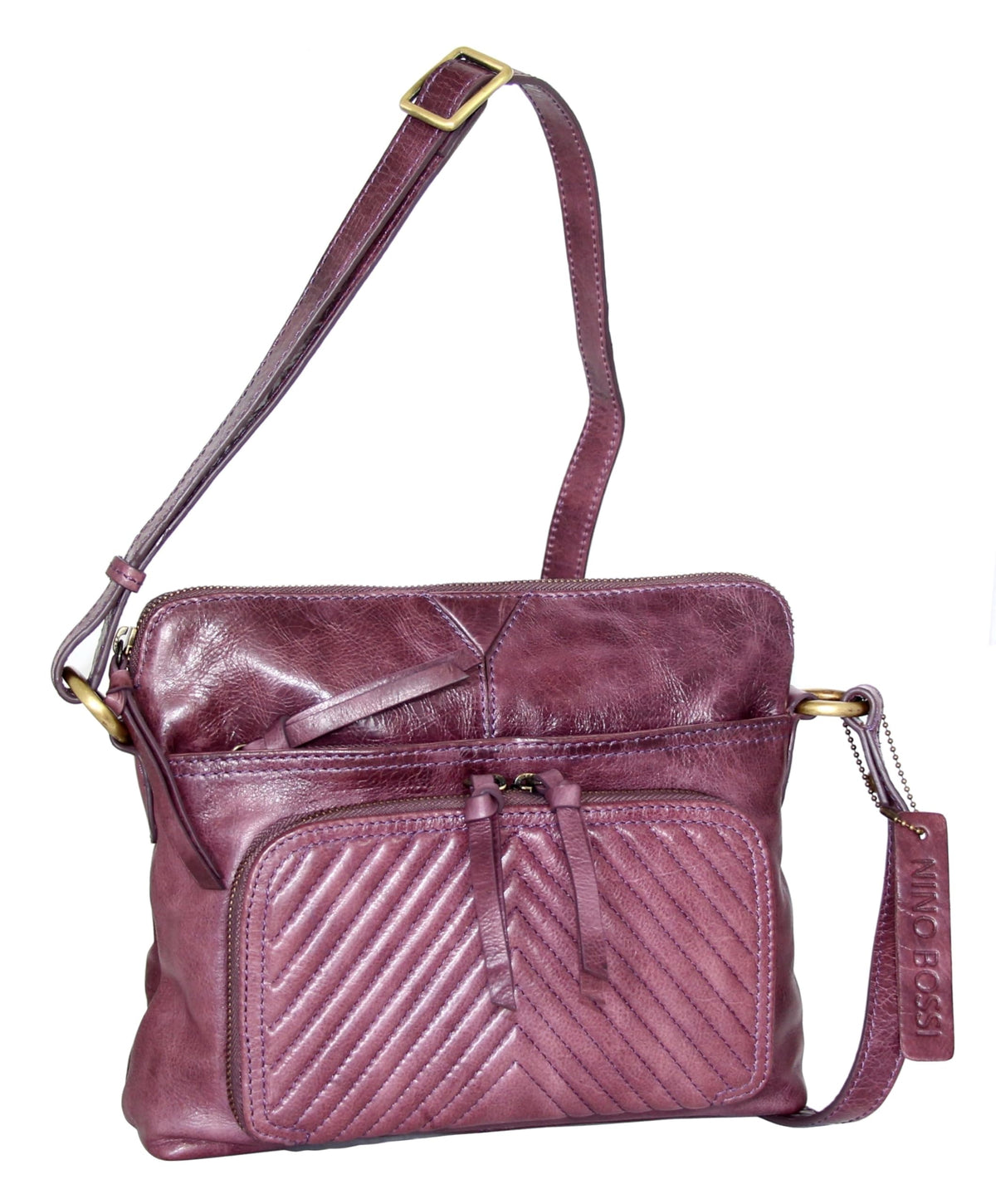 Nino Bossi Mary Ellen Cross Body Bag - Viola