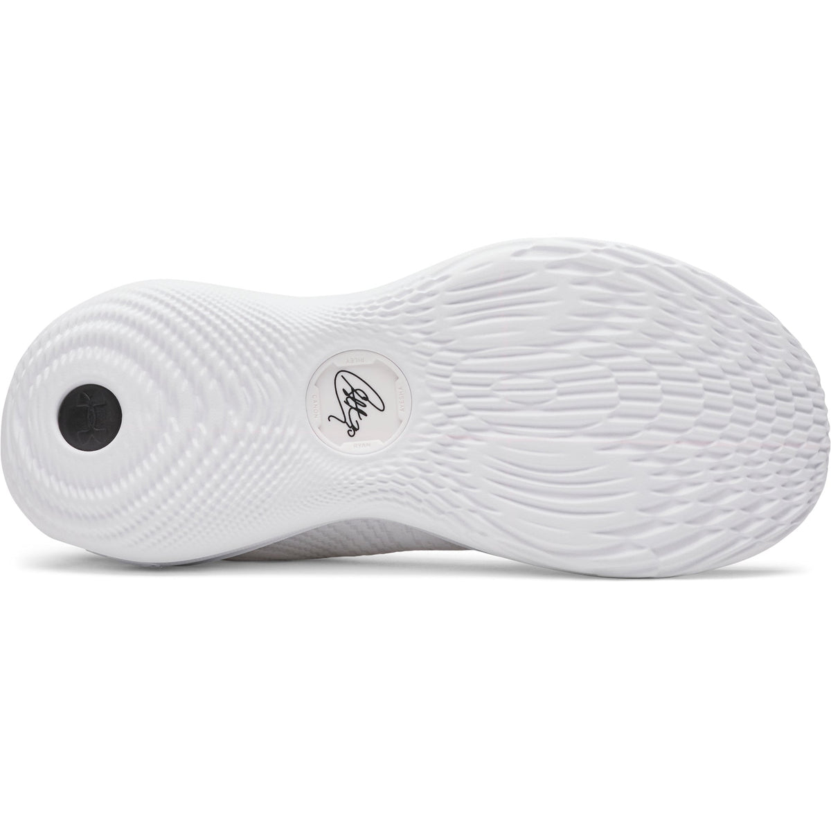 Under Armour Mens Curry Flow 12 TB - White/Black