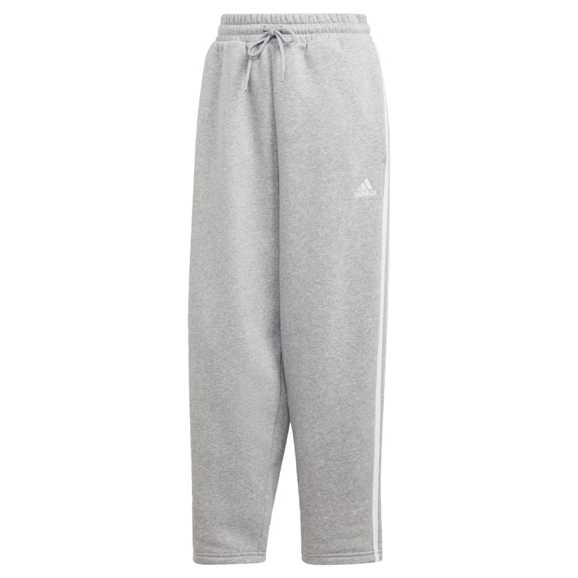 Medium Grey Heather / White-